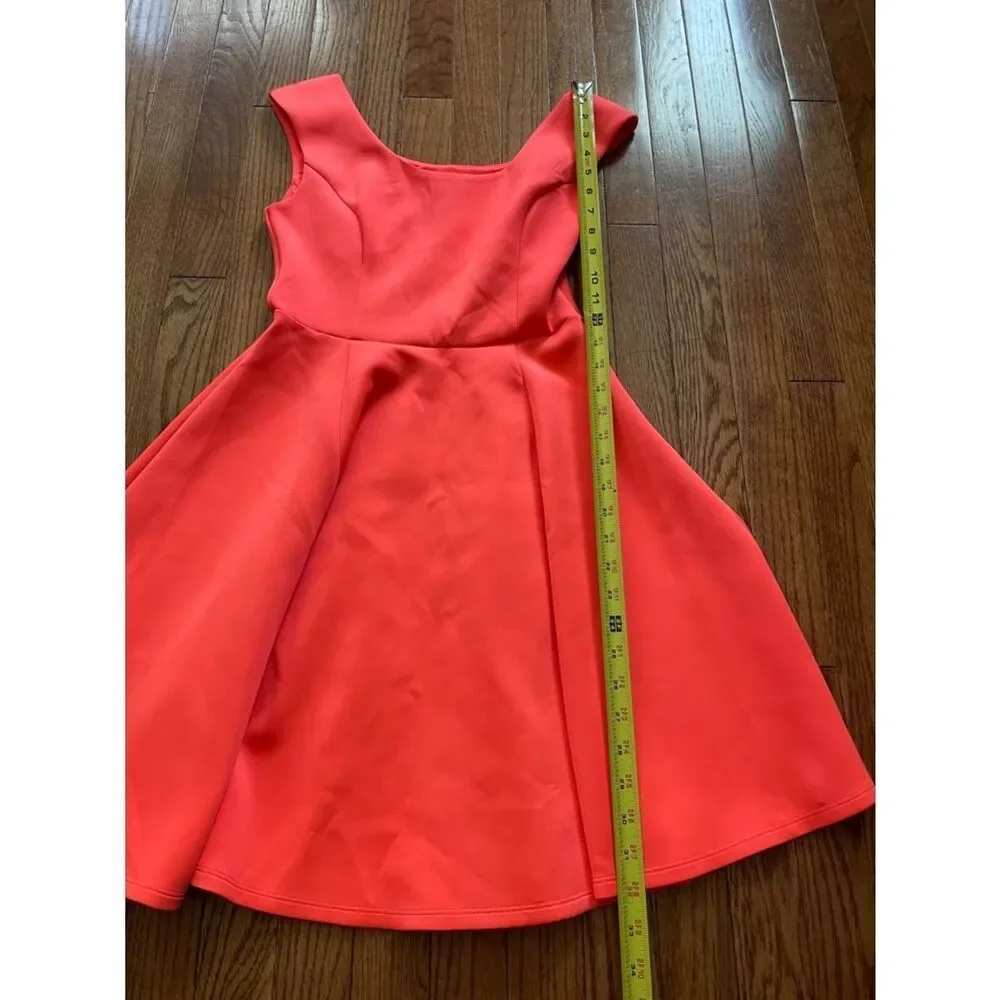 Milly Arancia Sleeveless Skater Fit And Flare Dress Sz 6